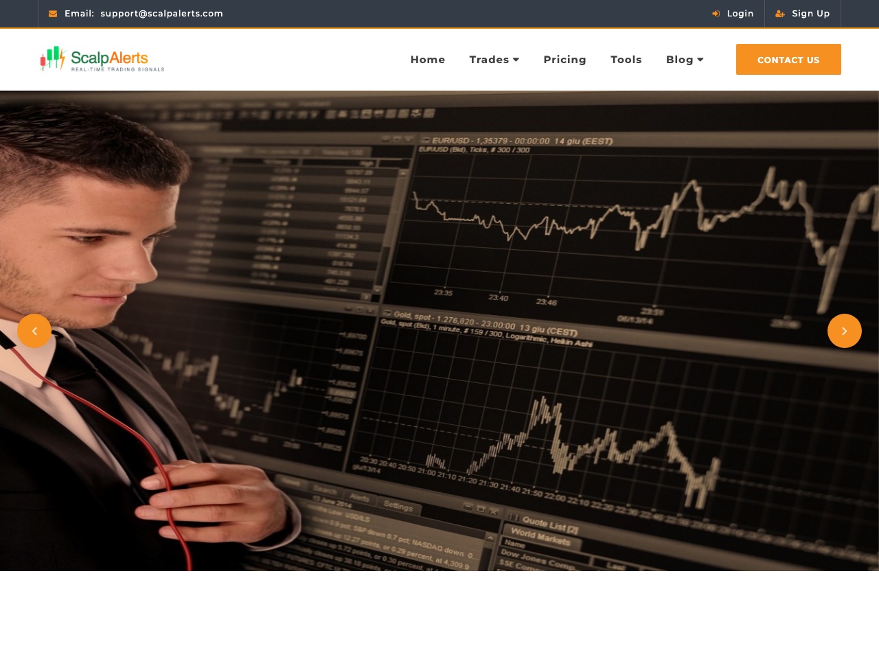 ScalpAlerts website thumbnail